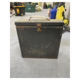 Metal File Box w/Jumper Cables