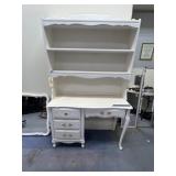 2 Pc Desk w/Hutch 45'L x 18'W x 72'H - As Is