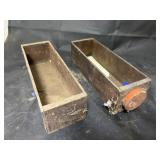 2 - Vintage Hibbard Wooden Boxes
