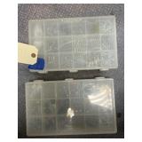 2 - Plastic Organizers w/Assorted Hardware