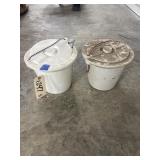2 - Styrofoam Minnow Buckets