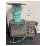 Portable Heater & Roll Nylon Rope