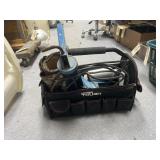 Hyper Tough Nylon Tool Bag w/Caulking Gun