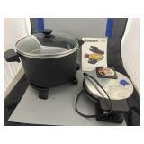 Cuisinart Waffle Iron & Rival Deep Fryer