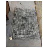 7 Pcs - Large Metal Animal Cage 4ft x 3ft