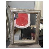 Framed Wall Mirror 18"x22"