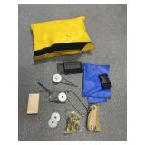 Assorted Tools - Vintage Drill - Bolts - Bits