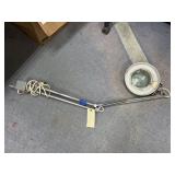 Telescoping Elec Magnifying Desk Lamp
