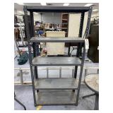 5-Shelf Metal Shelving Unit 30"L x 11"W x 60"H