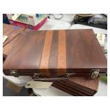 Backgammon Game Set in Case