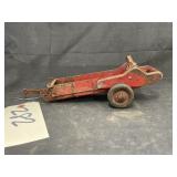 Vintage Metal McCormick-Deering Manure Spreader