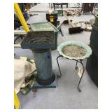 Pedestal/Plant Stand - Bird Bath