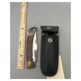 Pocket Knife in Sheath - Stainless Pakistan