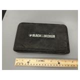 Black & Decker Bit Set in Case