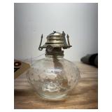 Glass Oil Lamp - Lamplight Farms