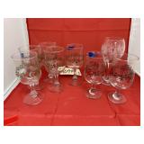 8 Pcs - Holiday Stemware