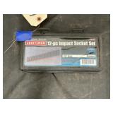 Craftsman 12 Pc Impact Socket Set - SAE