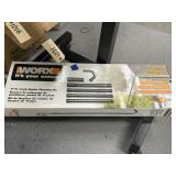 Worx 11 ft Reach Gutter Cleaning Kit in box