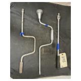 3 Pcs - Hand Drill - Ratchet Extension