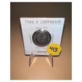 1984-S Proof Jefferson Nickel