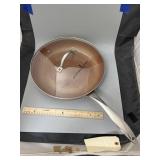 Copper Chef Skillet w/Lid 12"