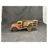 Vintage Metal Toy Dump Truck