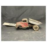 Vintage Metal Toy Dump Truck
