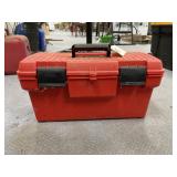 Plastic Tool Box w/Rope - Cables - Yard Stake