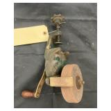 Table Mount Hand Crank Sharpening Wheel