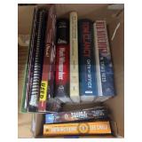 Box of Assorted Books - Clancy - Johnston