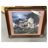 Framed Pic by Cantina Smith 23"x19" - Glass Broken