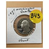 1977 S Proof Washington Quarter Proof
