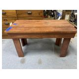 Wooden Bench 30'L x 15'W x 18'H