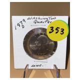 1979 D Washington Quarter Uncirculated