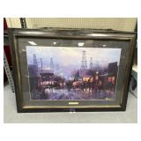 Framed Wall Art  "Saturday Night Contract"