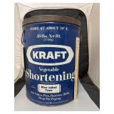 Metal Kraft Shortening Bucket
