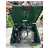 Disco Ball in Plastic Bin
