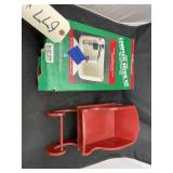 2 Pcs - Toilet Tank Repair Kit & Wooden Sleigh