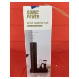 Sonic Power Elec Wine Bottle Opener Set in box