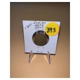 1901 Indian Head Cent Fine