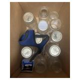 Box of Assorted Canning Jars