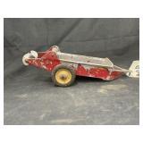 Vintage Metal Manure Spreader