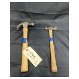 2 Hammers - Claw & Ball Peen