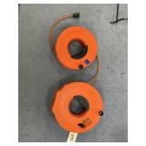2 - Cord Reels w/Cords