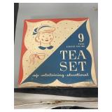 9 Pc Vintage Tea Set