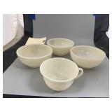 3 - Fireking Bowls & Cup