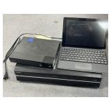 3 Pcs - Toshiba VHS /DVD Player & RCA Tablet