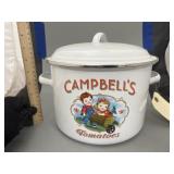 Campbells Tomatoes Granite Pot w/Lid