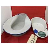 2 - Vintage Bedpans
