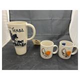 3 Pc - Assorted Mugs